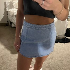 Pacsun Denim Mini skirt